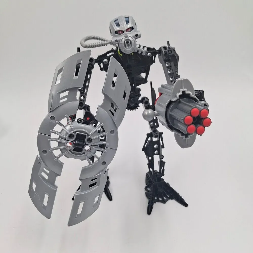 Lego Bionicle Toa Nuparu 8913 With Instruction Manual & Ammo No Canister